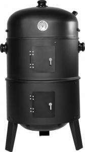 Tectake 400820 Grill z wędzarnią węglowy 37 cm x 37 cm 3