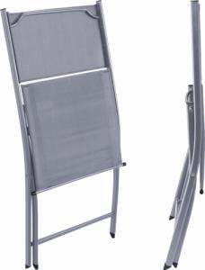 Tectake Zestaw mebli ogrodowych Dsseldorf - szary 6