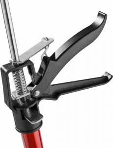 Tectake 2 x Rozpierak rozpórka do montażu drzwi i futryn - czerwony 4