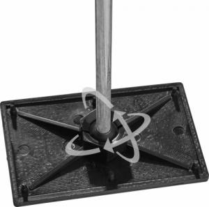 Tectake 2 x Rozpierak rozpórka do montażu drzwi i futryn - czerwony 7