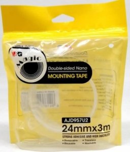 GDD Taśma Nano Tape dwustronna przezroczysta 24mmx3m 2