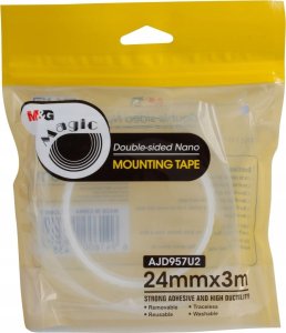 GDD Taśma Nano Tape dwustronna przezroczysta 24mmx3m 3