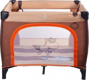 Caretero Kojec składany Quadra, Brązowy 4