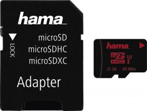Karta Hama Memory Pro 4K MicroSDHC 32 GB UHS-I/U3 V30 (001239780000) 1