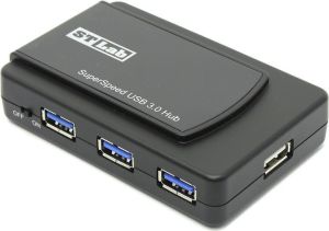 HUB USB ST Labs 7 ports (3+4) (U-770) 1