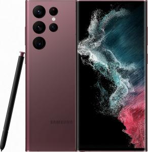 Smartfon Samsung Galaxy S22 Ultra 5G 12/256GB Dual SIM Burgundowy  (SM-S908BDRGEUE) 1