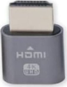 Adapter AV MicroConnect 4K HDMI Dummy, Grey 1