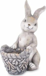 Art-Pol Szara Osłonka Zając, królik, ozdoba na Wielkanoc. 1
