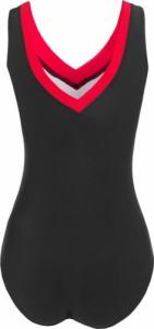 Crowell Kostium kąpielowy damski Crowell Angie kol.01 czarno-czerwony 44 2