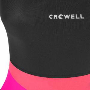 Crowell Kostium kąpielowy damski Lola kol.03 czarno-różowy 44 3
