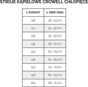 Crowell Kąpielówki dla chłopca Crowell Lenny kol.03 niebiesko-zielono-granatowe 164cm 4