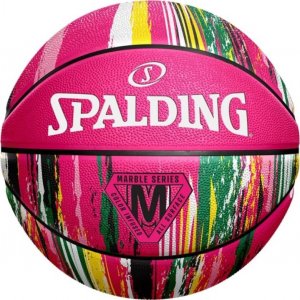 Spalding Spalding Marble Ball 84402Z Różowe 7 1