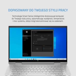 Laptop HP HP ENVY x360 Convert 15-es0029nw i7-1165G7 15,6” FHD Touch IPS 250 nits 16GB DDR4 3200 SSD512 NVMe GeForce MX450_2GB WLAN+BT 51 Wh Win10 26
