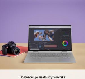 Laptop HP HP ENVY x360 Convert 15-es0029nw i7-1165G7 15,6” FHD Touch IPS 250 nits 16GB DDR4 3200 SSD512 NVMe GeForce MX450_2GB WLAN+BT 51 Wh Win10 5