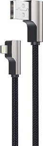 Kabel USB Aukey USB-A - Lightning 2 m Czarny (CB-AL01 BLACK) 1