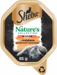 Sheba Karma Sheba Nature w sosie z indyk i marchewką 85g 1