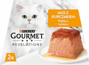 Purina Karma Gourmet Revelations Mus Kurczak 2x57g 1