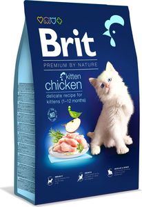 Brit Karma Dry Premium Kitten z kurczakiem 0,8kg 1