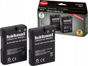 Akumulator Hahnel Hähnel Battery Nikon HL-EL14 / 14a Twin Pack 1