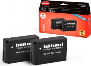 Akumulator Hahnel Hähnel Battery Canon HL-E12 Twin Pack 3