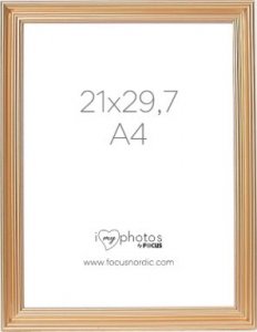 Ramka Focus Focus Verona Gold 21x29,7 (A4) 2