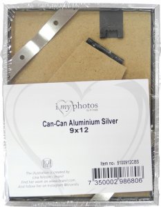 Ramka Focus Focus Can-Can Shiny Silver 9x12 2