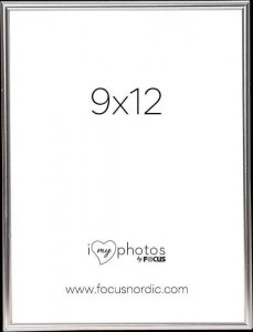 Ramka Focus Focus Can-Can Shiny Silver 9x12 3