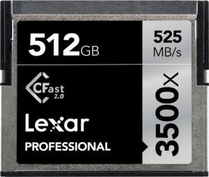 Karta Lexar Professional 3500x CFast 512 GB  (LC512CRBNA3500) 1