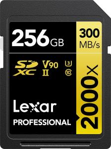 Karta Lexar Professional 2000x SDXC 256 GB Class 10 UHS-II/U3 V90 (LSD2000256G-BNNNG) 1