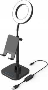 Lampa pierścieniowa DigiPower  Success Phone Holder with 6" ring light 2