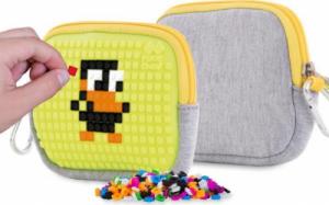 Piórnik Cass film Saszetka na suwak z żółtym panelem 2