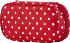 Piórnik Pixie Crew Piórnik szkolny na suwak Kropki z czarnym panelem 4