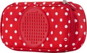 Piórnik Pixie Crew Piórnik szkolny na suwak Kropki z czarnym panelem 6