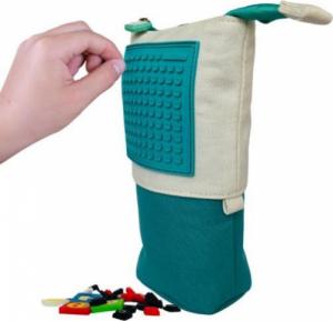 Piórnik Pixie Crew Pionowy piórnik na suwak z turkusowym panelem 2