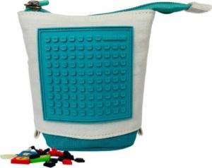 Piórnik Pixie Crew Pionowy piórnik na suwak z turkusowym panelem 6