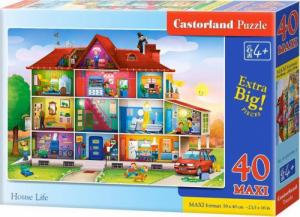 Castorland Puzzle 40 maxi - House Life CASTOR 1