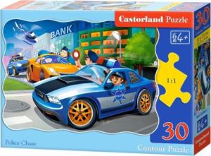 Castorland Puzzle 30 Police Chase CASTOR 1