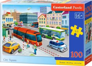 Castorland Puzzle 100 City Square CASTOR 1