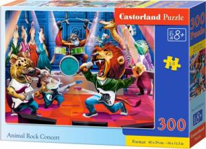 Castorland Puzzle 300 Animal Rock Concert CASTOR 1