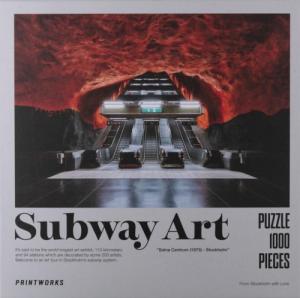 Printworks Puzzle 1000 Subway Art Fire 1