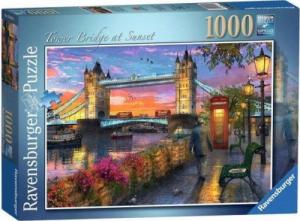 Ravensburger Puzzle 1000 Tower Bridge o zachodzie słońca 1