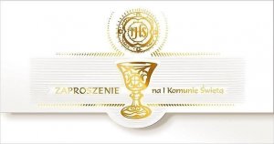 AbCard Zaproszenie Komunia ZK04 (10szt.) 1