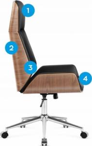 Krzesło biurowe Mark Adler Boss 8.0 Czarne 4