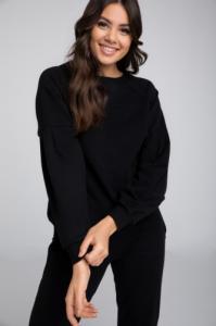 Italian fashion Italian Fashion Komplet damski dres PARMA długi rękaw długie spodnie czarny XL 3