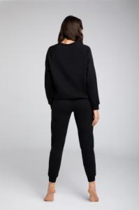 Italian fashion Italian Fashion Komplet damski dres PARMA długi rękaw długie spodnie czarny XL 7