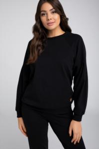 Italian fashion Italian Fashion Komplet damski dres PARMA długi rękaw długie spodnie czarny XL 10