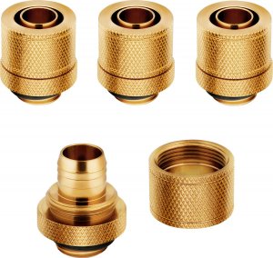 Corsair Akcesorium Hydro X Series XF Compression G1/4 13/10 Fittings Four Pack gold 3