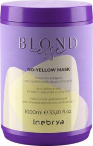 Inebrya INEBRYA_Blondesse No-Yellow Mask maska do włosów blond, rozjaśnionych, z pasemkami i siwych 1000ml 1