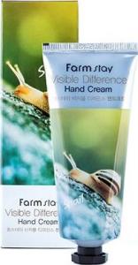 Farmstay FARMSTAY_Vissible Difference Hand Cream krem do rąk ze śluzem ślimaka 100ml 1