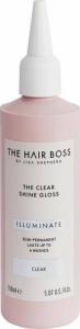 The Hair Boss THE HAIR BOSS_By Lisa Shepherd The Clear Shine Gloss uniwersalny, bezbarwny wzmacniacz i rozświetlacz koloru 150ml 1